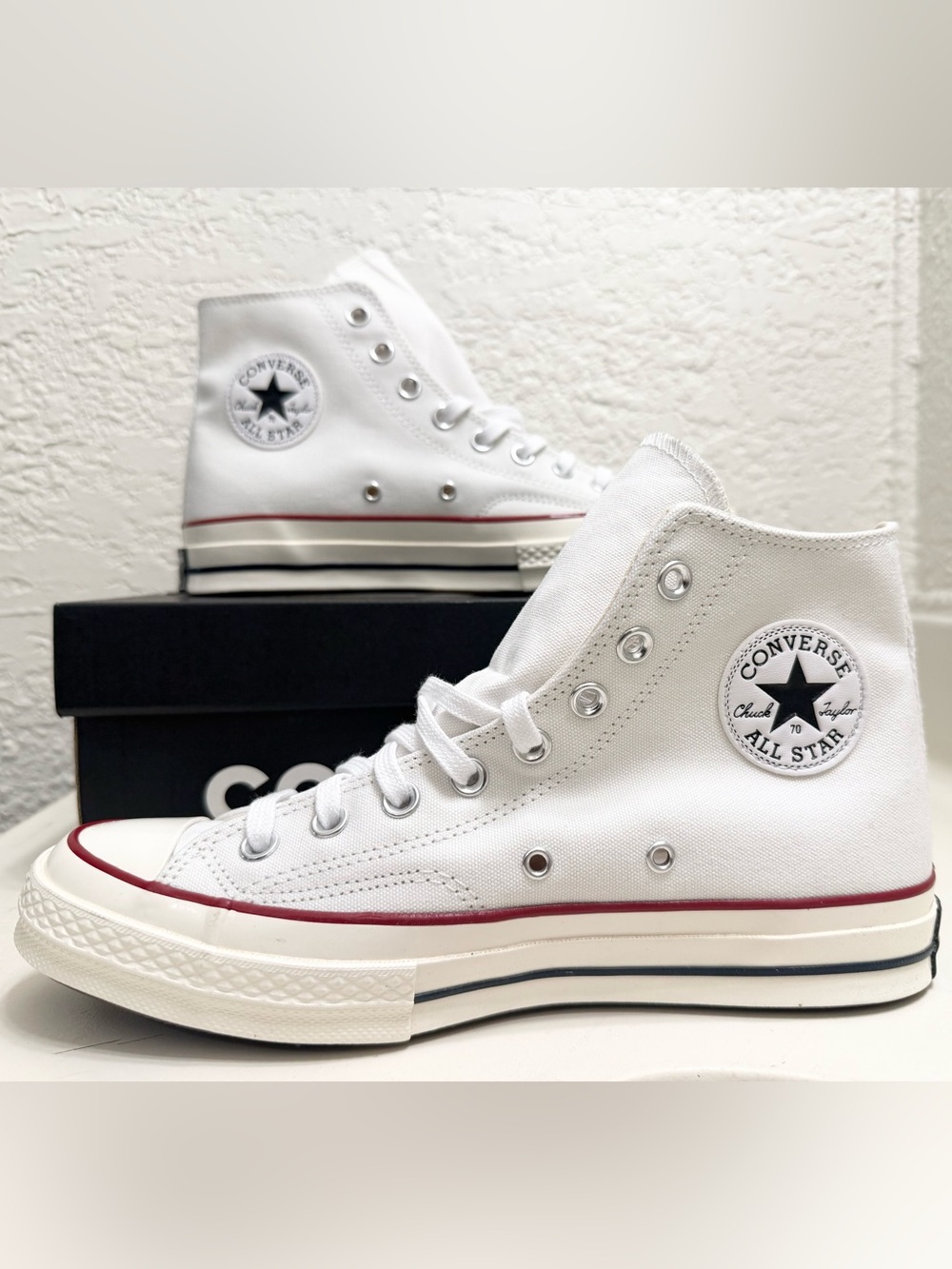 Converse Chuck 70s White/Off white High Top Sneaker Womens 9.5 Men’s 7.5